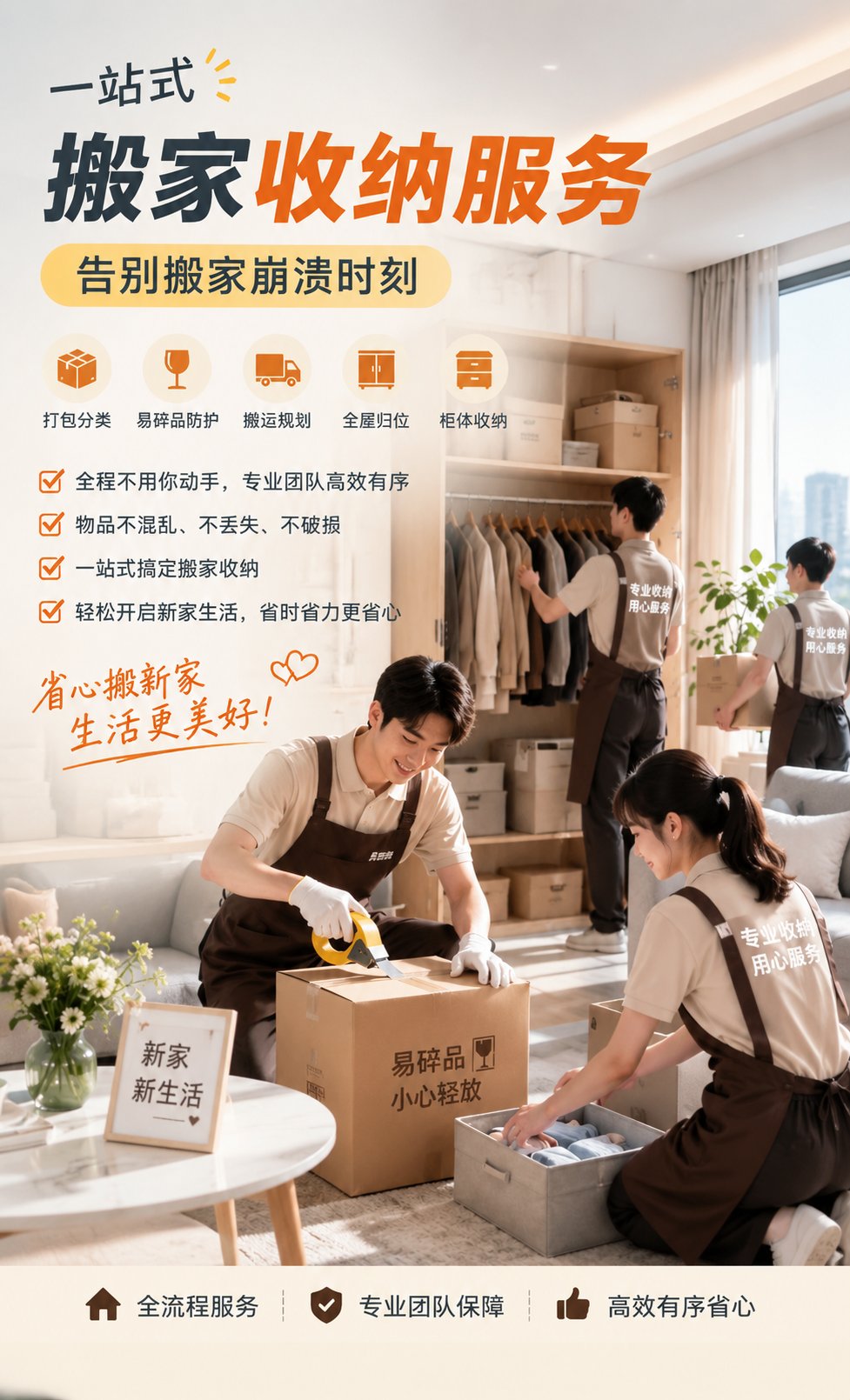汇理管家一站式搬家收纳服务介绍